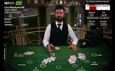 Im 888casino Blackjack live Spielen