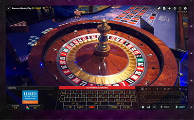 Roulette Stream live aus Atlantic City