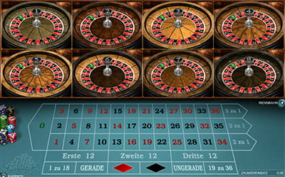 Abgedrehtes Kesselvergnügen mit Microgamings Multi Wheel Roulette