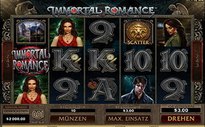 Der Vampir Slot Immortal Romance