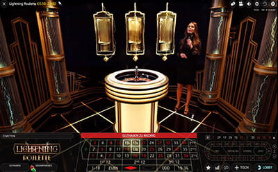 Live Casino Lightning Roulette