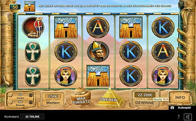 Der exklusive Slot Mighty Sphinx