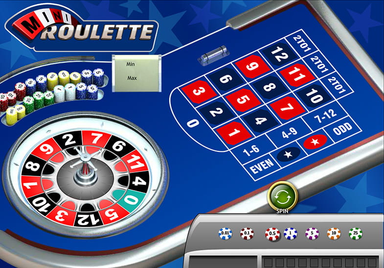 Hier Mini Roulette als Gratis Version ausprobieren