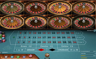 Multi Wheel Roulette von Microgaming bei Royal Panda verfügbar